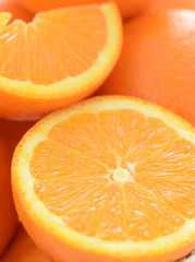 Fresh juicy orange