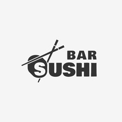 Sushi bar logo