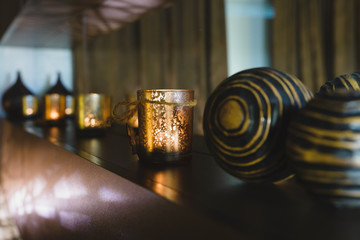 Place for relaxation in modern wellness center