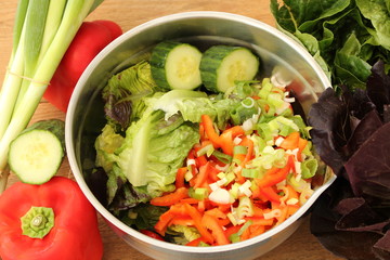 Salat gemischt