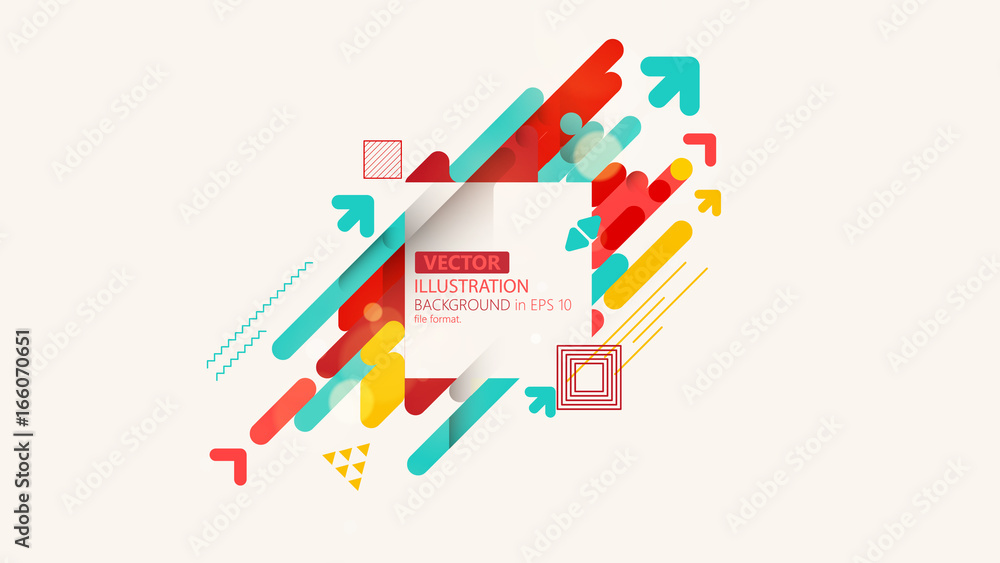 Poster minimalistic design, creative concept, modern diagonal abstract background. geometric element. vecto