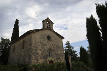 Rural Church in Provence, France