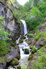 Waterfall at Wasserlochklamm, Austria
