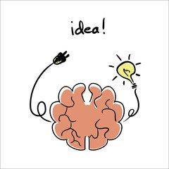 Intuition abstract concept