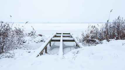 Winter am Steinhuder Meer