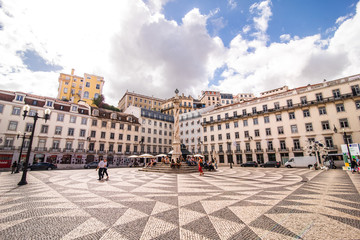 Lisbon capital of Portugal like a point of touristic destination