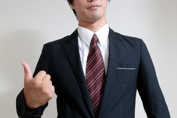 ビジネス スーツ OK グッド サイン