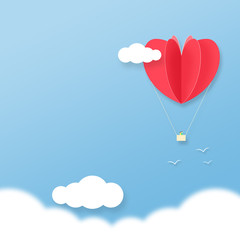 Fototapeta premium illustration of love and valentine day