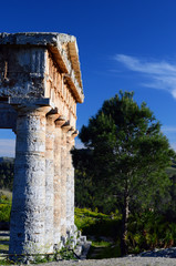 Greek temple, Segesta, Sicily