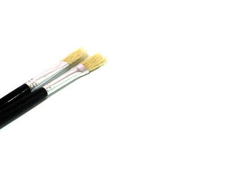 Fototapeta premium Artist paint brush on white background