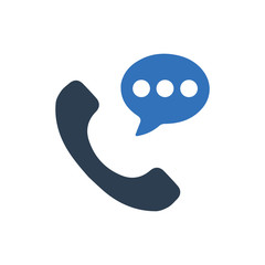 Telephone Conversation Icon