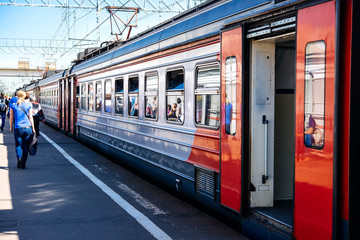 Naklejka premium Platform