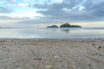 sea ocean blue sky cloud
