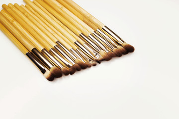 Brushes for make-up bamboo