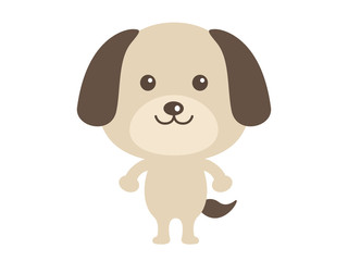 Fototapeta na wymiar 犬のキャラクター