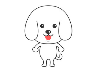 犬のキャラクター