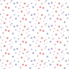 Stars. Seamless pattern