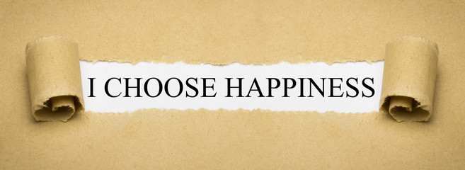 I choose Happiness