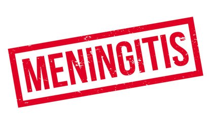 Meningitis rubber stamp. Grunge design with dust scratches. Effects can be easily removed for a clean, crisp look. Color is easily changed.