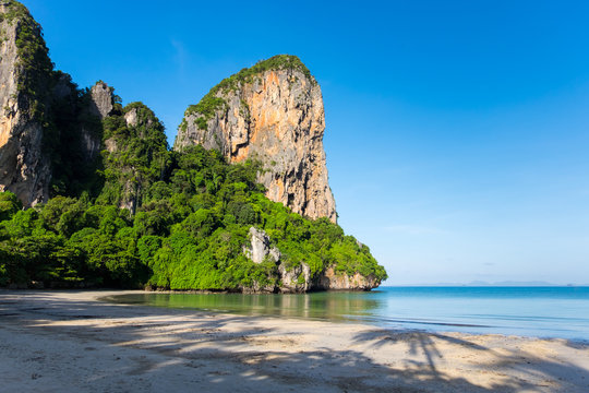 Railay west beach located at Noppharat Thara Beach National Park