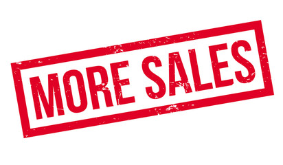 More Sales rubber stamp. Grunge design with dust scratches. Effects can be easily removed for a clean, crisp look. Color is easily changed.