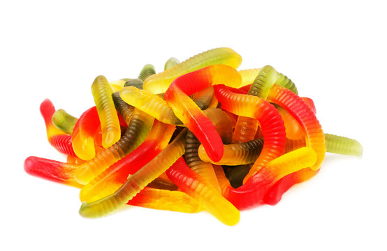 Tasty jelly worms