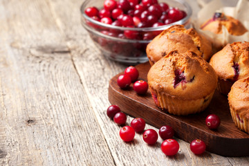 muffins with cranberries