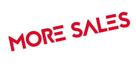 More Sales rubber stamp. Grunge design with dust scratches. Effects can be easily removed for a clean, crisp look. Color is easily changed.