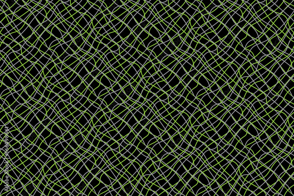 Poster abstract confusing lines dark seamless pattern