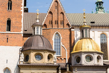 Fototapeta premium Cathedral on Castle Wawel in Krakow (Poland)