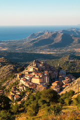 Obraz premium Speloncato, village de Balagne, Haute-Corse