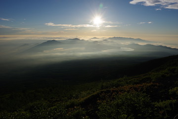 富士山から見た景色、山中湖３