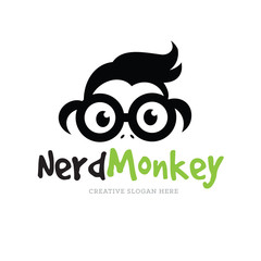 Monkey Logo template