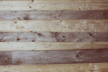  Wooden brown knotty rough planks texture     