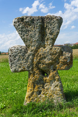Medieval stone cross