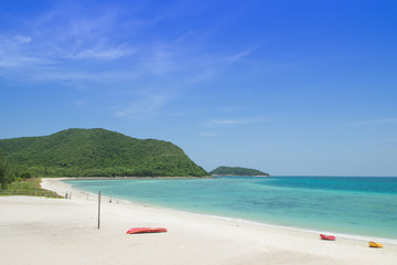 Beautiful beach in the samae san island