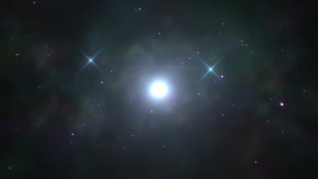 deep in space super nova