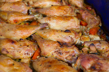 baked chicken legs