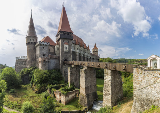 Corvin Castle in Romania