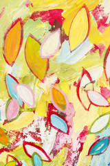 Detail of the Painting as a Background