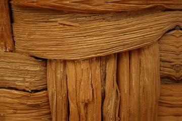 braided wooden material