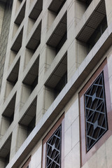 金融 銀行 ビル窓 都市 金融街