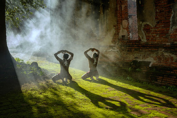 muay thai,Thai boxing vintage style,Thailand