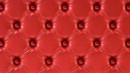 Leather sofa texture background. 3d illustration, 3d rendering.