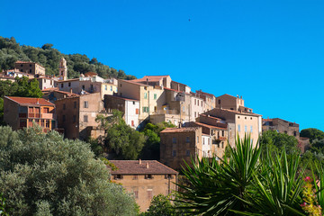 Fototapeta na wymiar Muro, village de Balagne, Haute-Corse