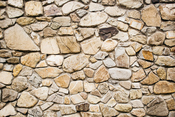 Stone Cladding wall background.