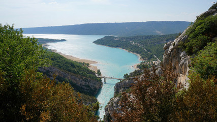 LAKE SAINTE CROIX SOUTH-EASTER FRANCE