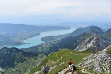 montagne lac