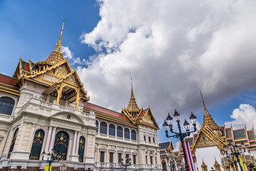 Fototapeta premium Royal grand palace in Bangkok, Thailand in sunny day