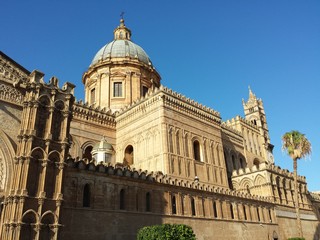 Fototapeta na wymiar cathédrale de palerme - Sicile